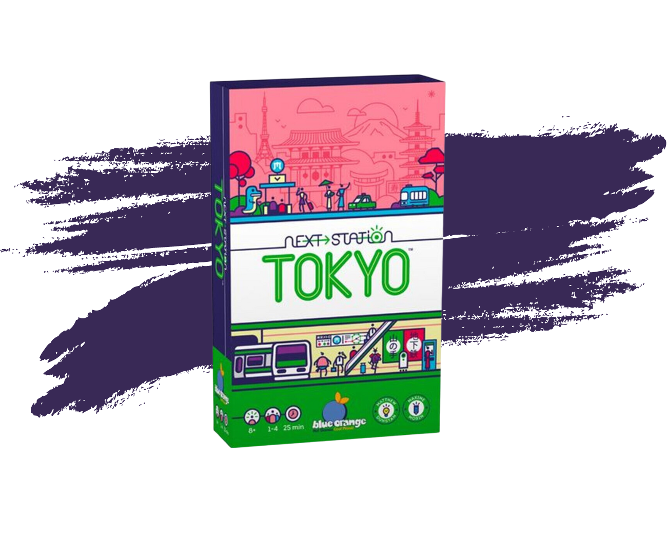 Boîte du jeu de société "Next station Tokyo".