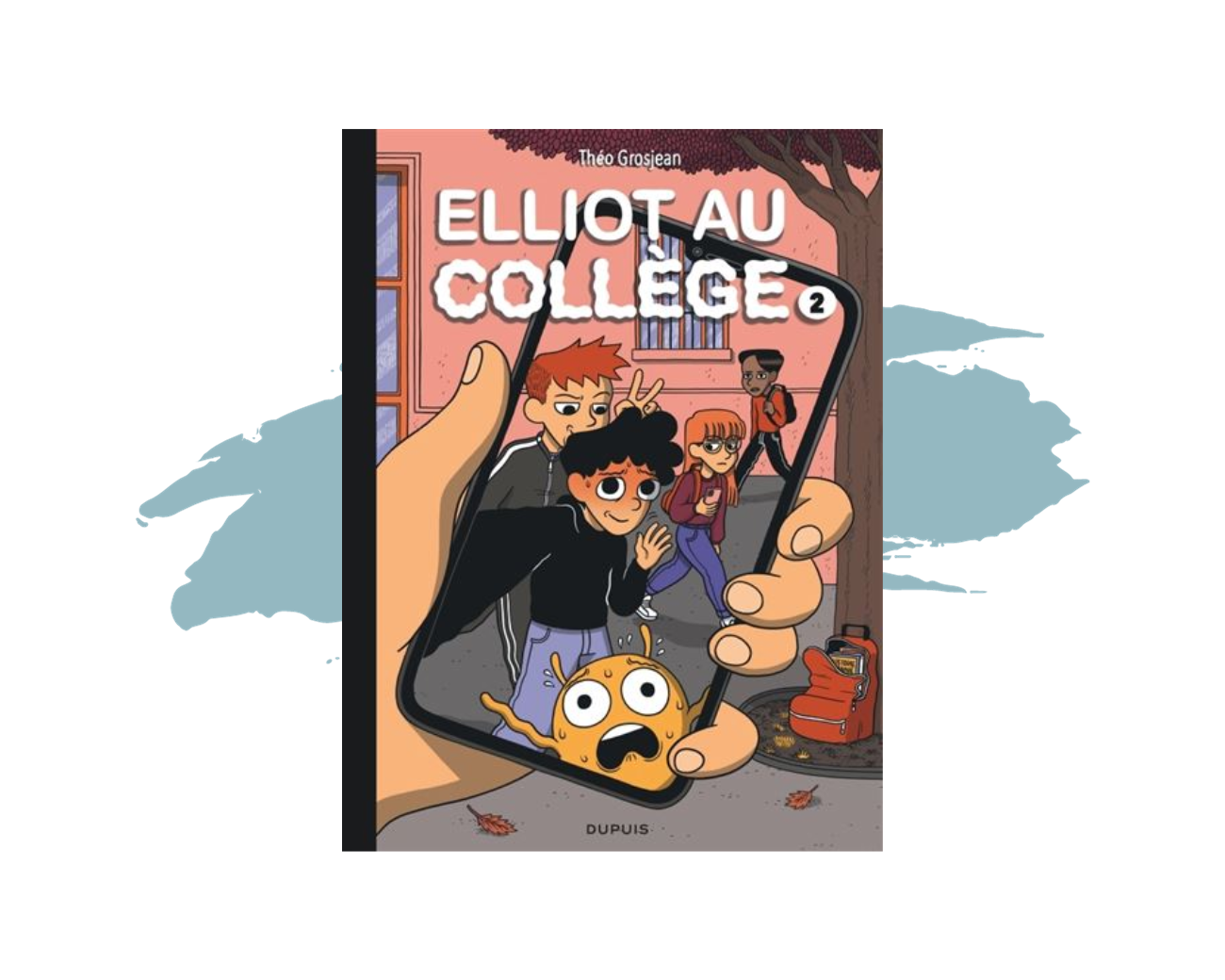 La bande-dessinée "Elliot au collège - tome 2"