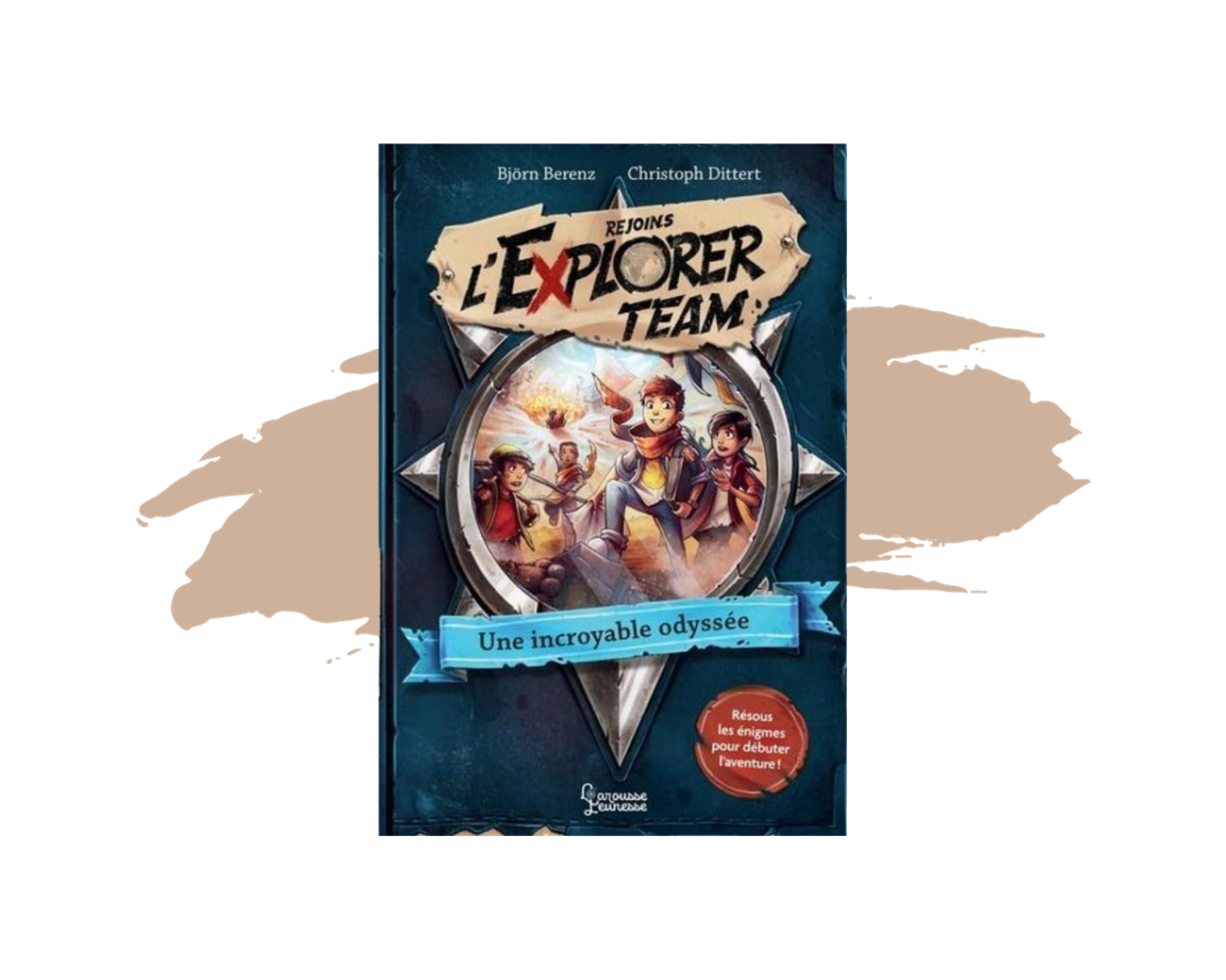Le livre-jeu "Rejoins l'Explorer Team" de Björn Berenz.