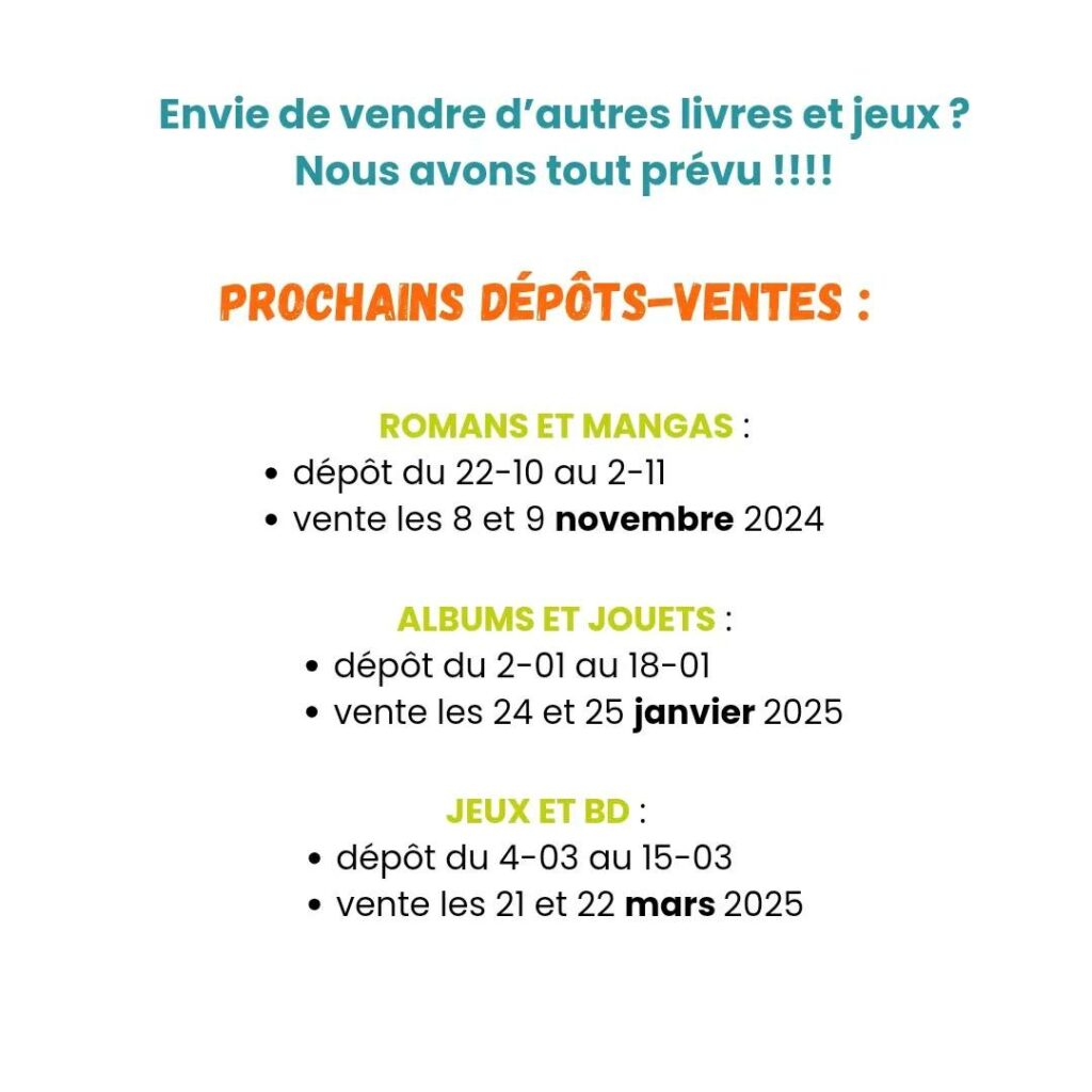 Dates des futurs Occazez-vous